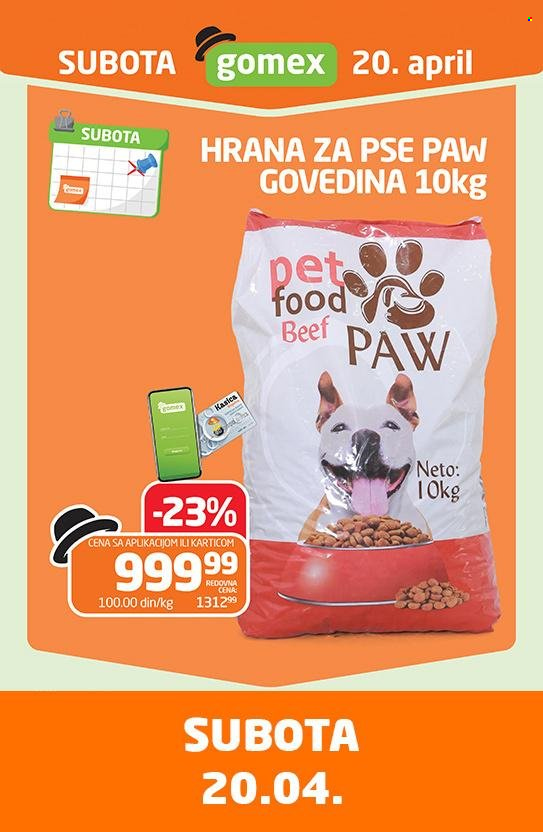 Gomex katalog - 20.04.2024 - 20.04.2024. Stranica 1