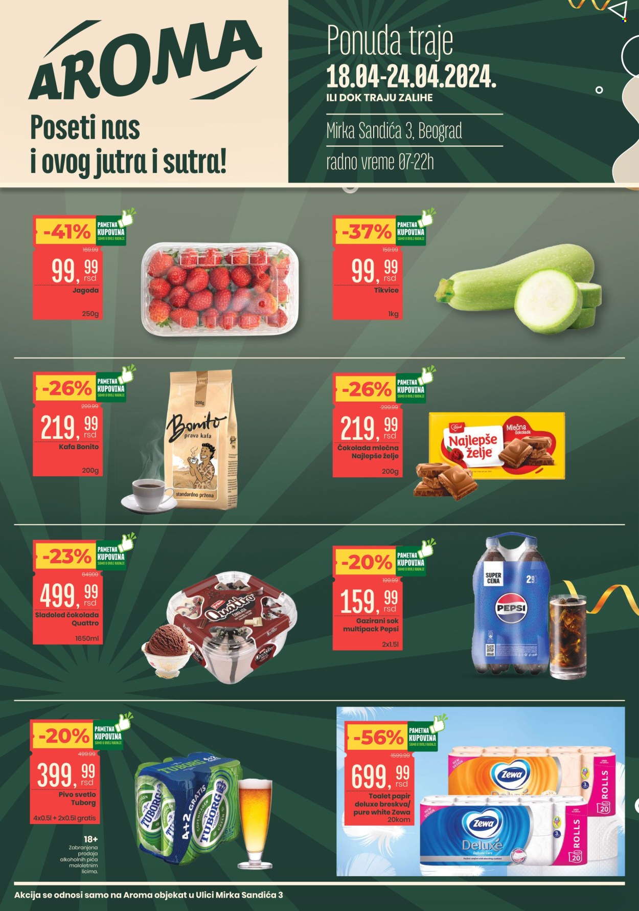 Aroma Market katalog - 18.04.2024 - 24.04.2024. Stranica 1