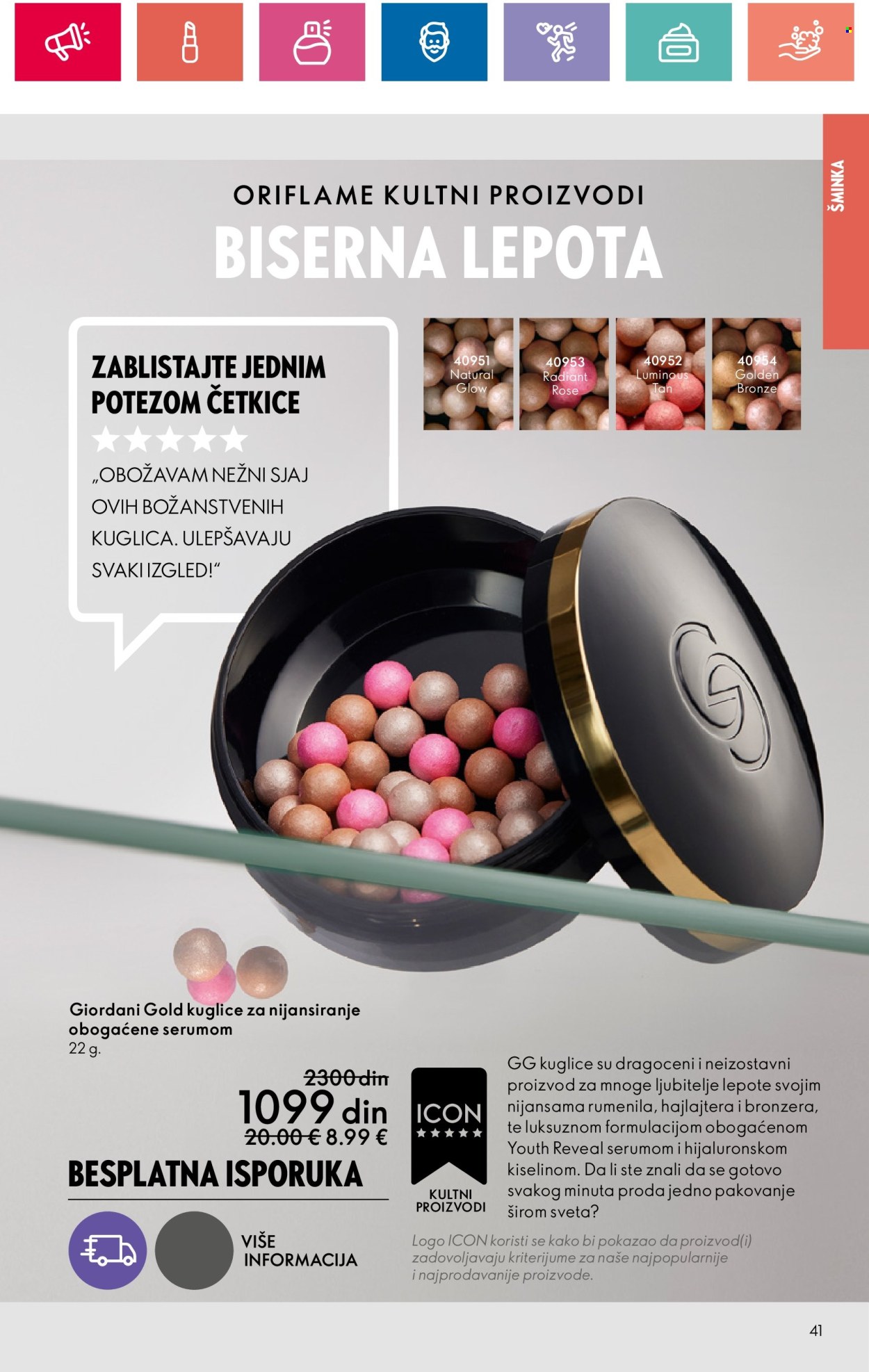 Oriflame katalog - 18.04.2024 - 08.05.2024. Stranica 41