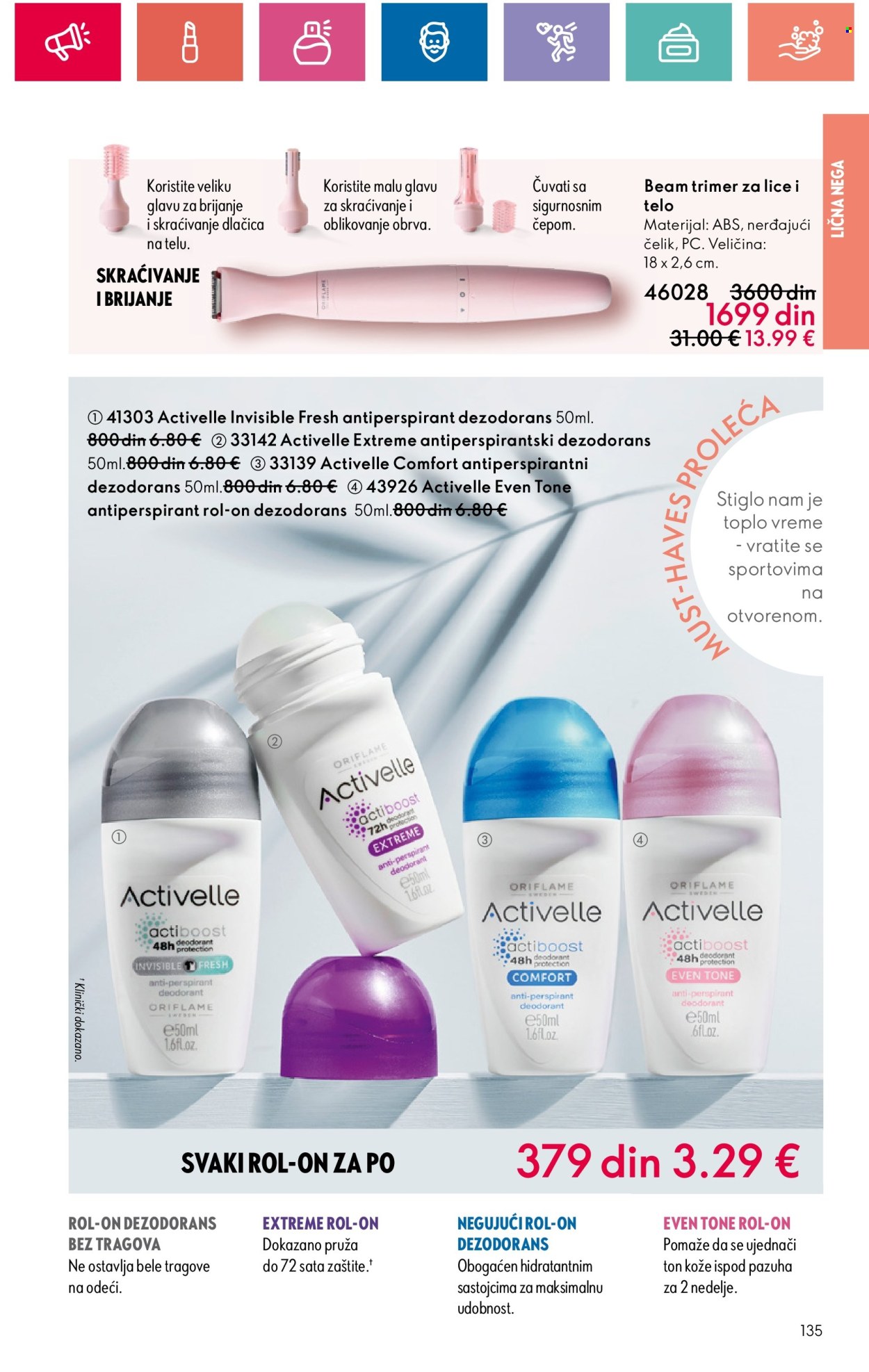 Oriflame katalog - 18.04.2024 - 08.05.2024. Stranica 135
