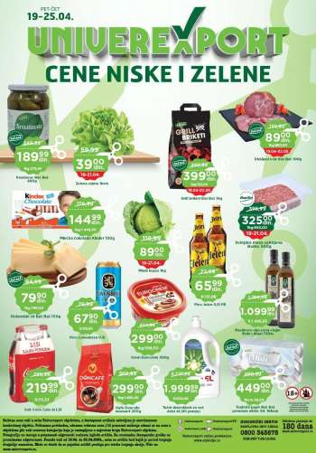 Univerexport katalog - 19.04.2024 - 25.04.2024.
