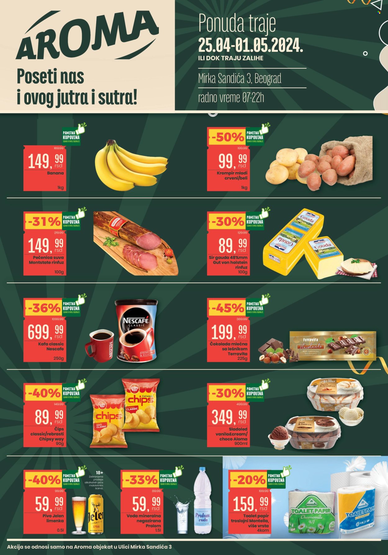 Aroma Market katalog - 25.04.2024 - 01.05.2024. Stranica 1