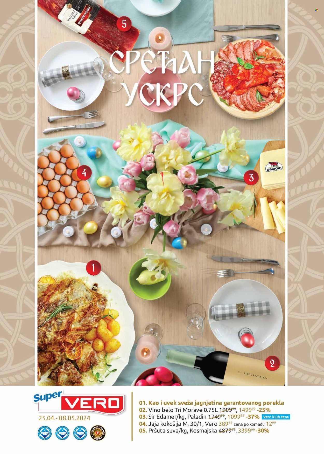 SuperVERO katalog - 25.04.2024 - 08.05.2024. Stranica 1