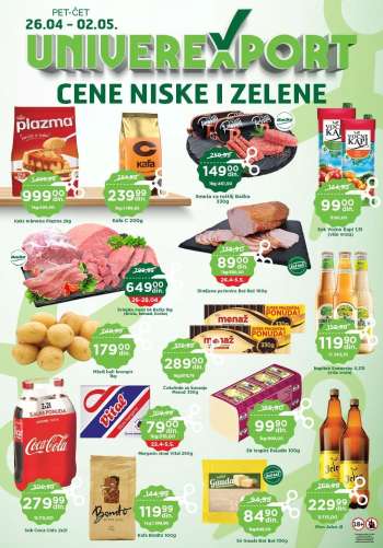 Univerexport katalog - 26.04.2024 - 02.05.2024.