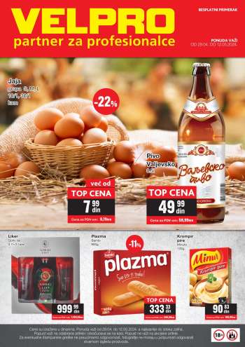 Velpro katalog - 29.04.2024 - 12.05.2024.