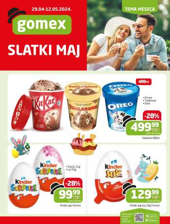 Gomex katalog - 29.04.2024 - 12.05.2024.