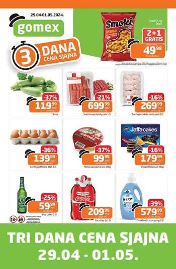 Gomex katalog - 29.04.2024 - 01.05.2024.