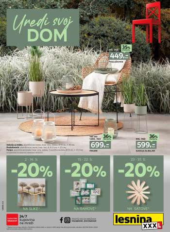 Lesnina XXXL katalog - 29.04.2024 - 26.05.2024.