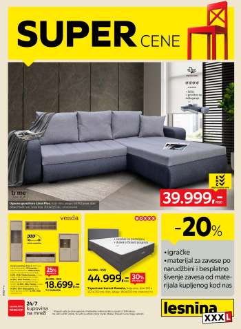 Lesnina XXXL katalog - 29.04.2024 - 12.05.2024.