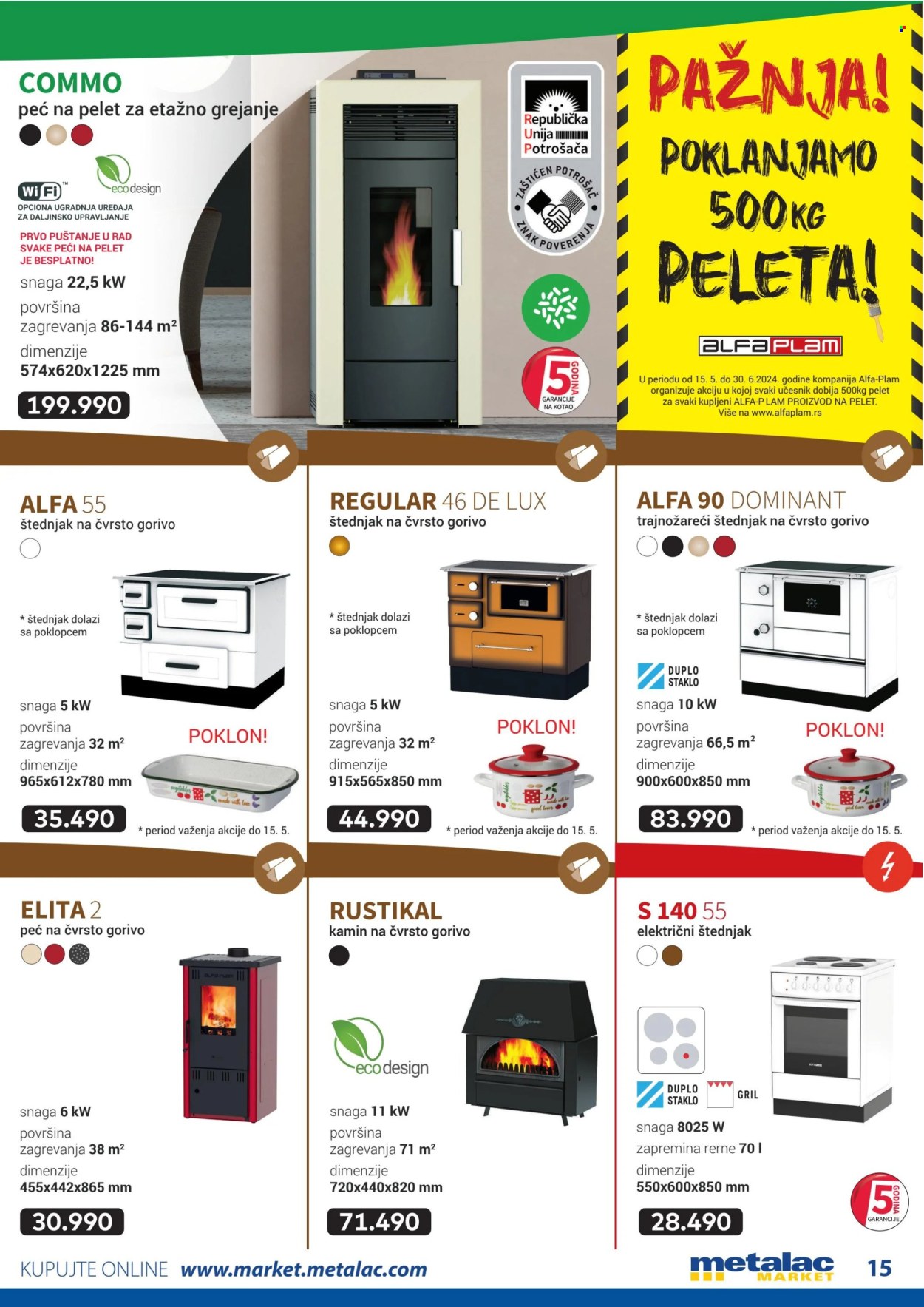 Metalac Market katalog - 01.05.2024 - 31.05.2024. Stranica 15