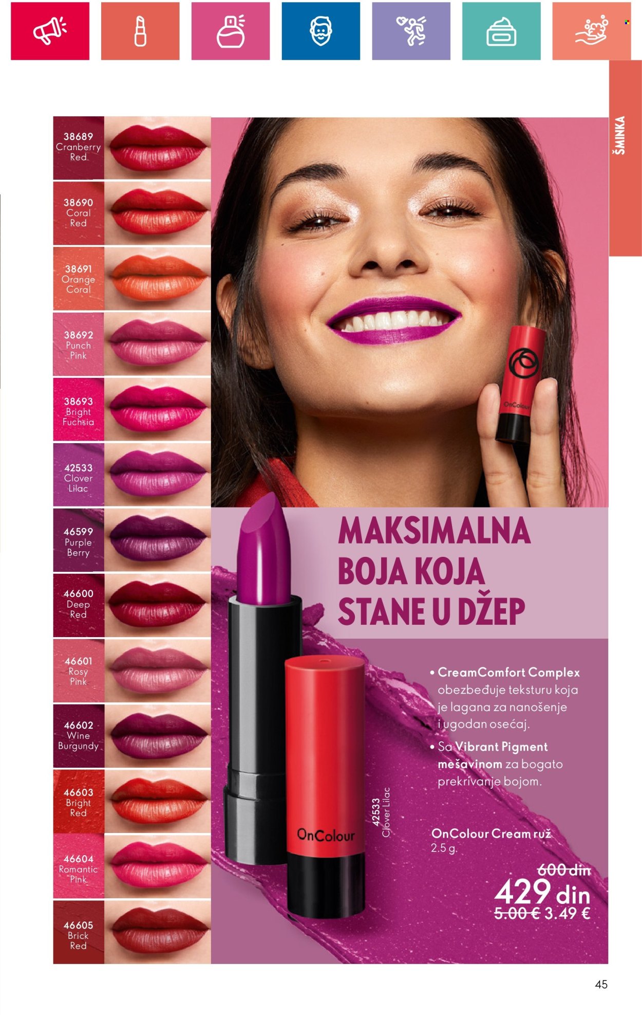 Oriflame katalog - 09.05.2024 - 29.05.2024. Stranica 45