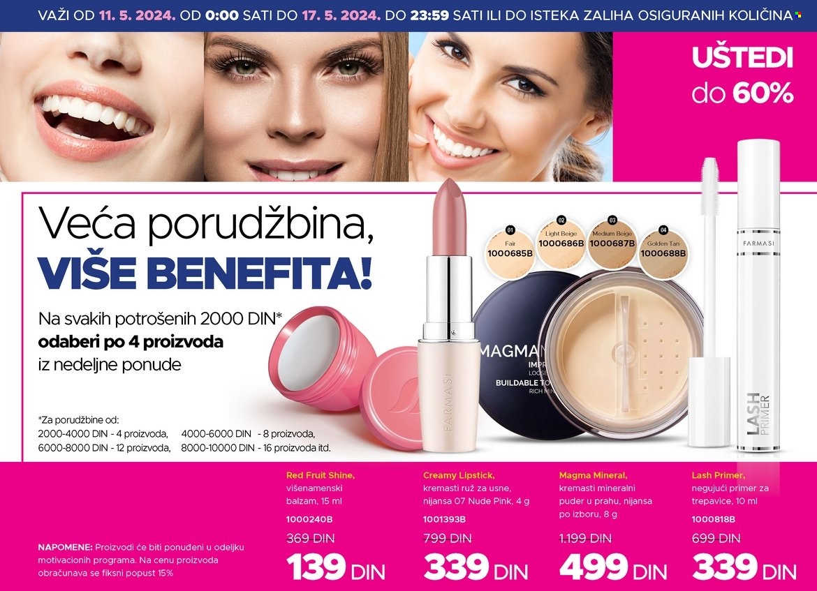 Farmasi katalog - 11.05.2024 - 17.05.2024. Stranica 1