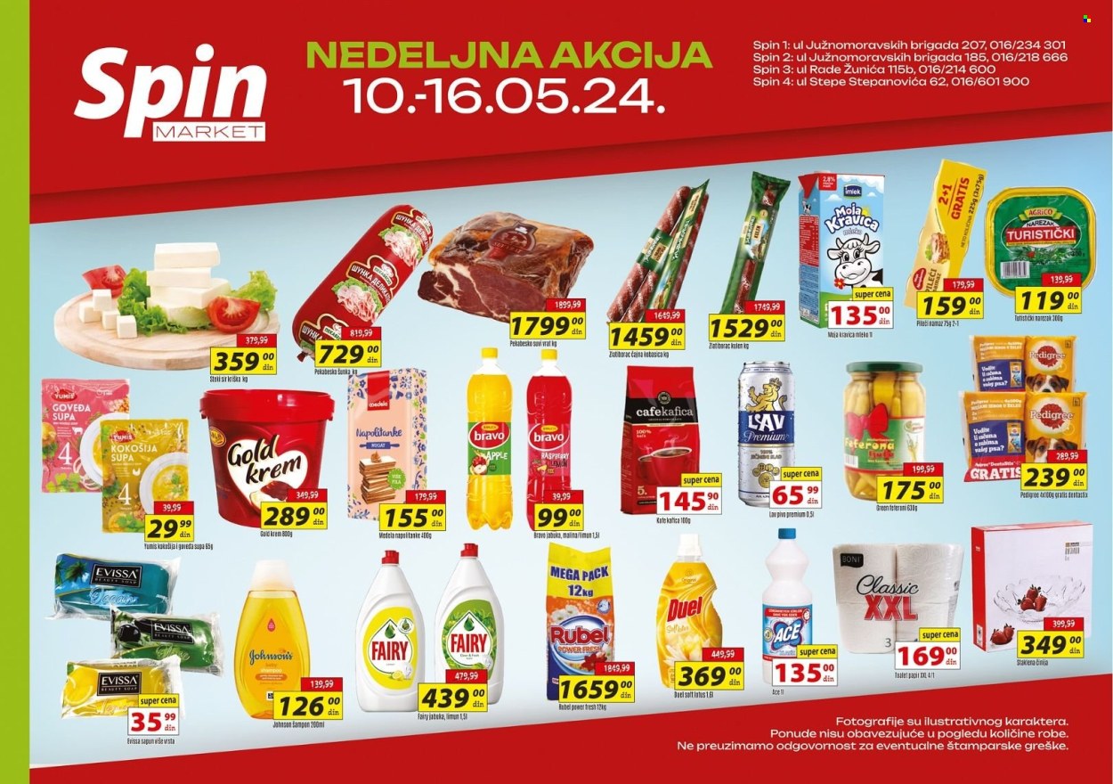 Spin Market katalog - 10.05.2024 - 16.05.2024. Stranica 1