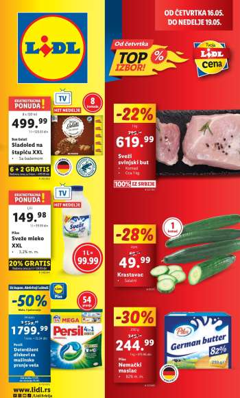 Lidl katalog - 16.05.2024 - 22.05.2024.