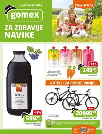 Gomex katalog - 13.05.2024 - 26.05.2024.