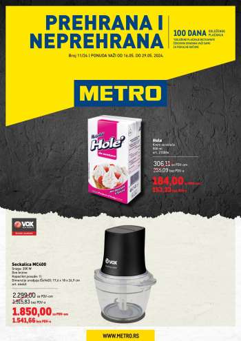 Metro katalog - 16.05.2024 - 29.05.2024.