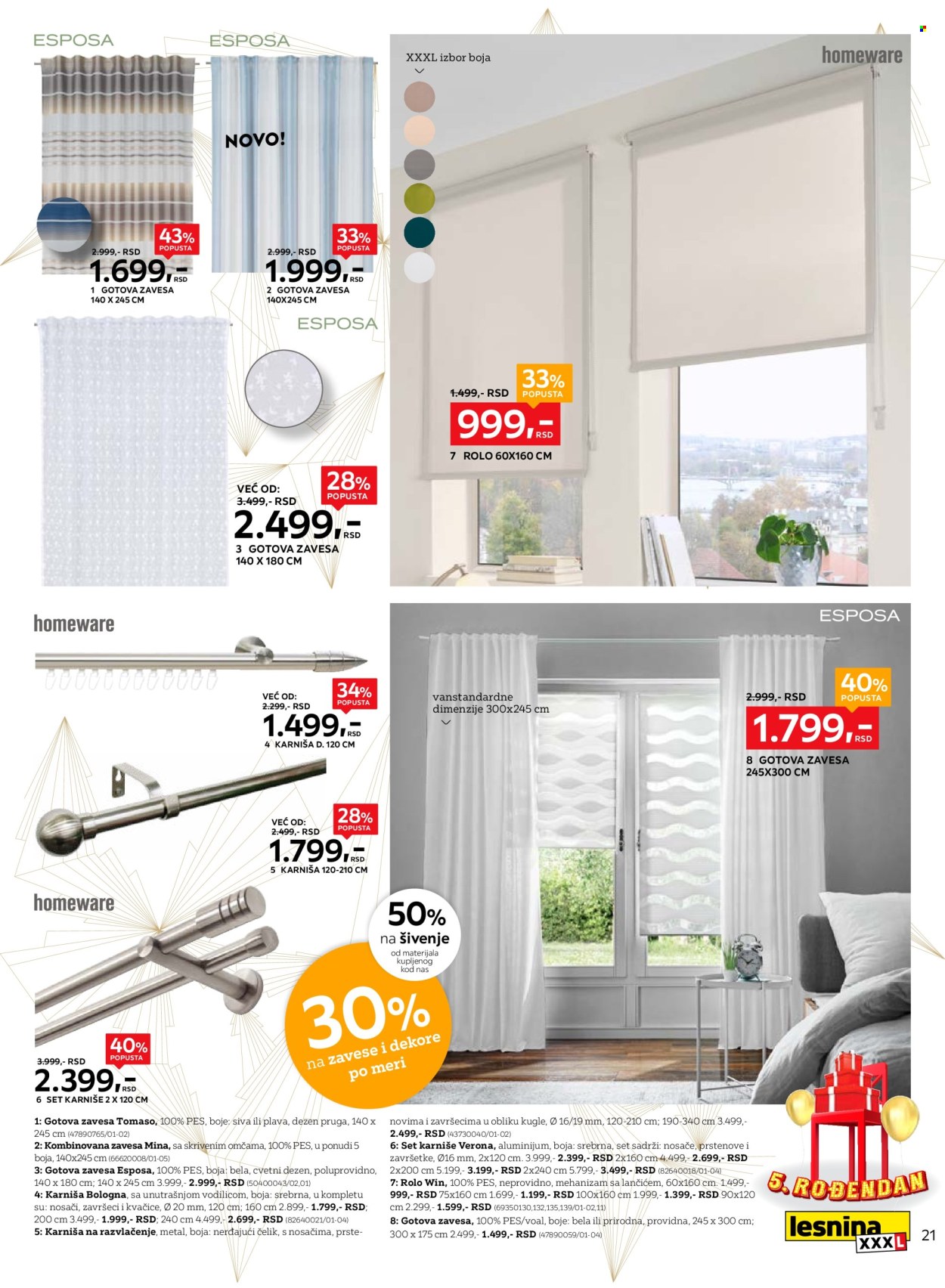 Lesnina XXXL katalog - 13.05.2024 - 02.06.2024. Stranica 21