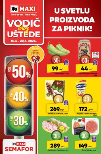 Maxi katalog - 16.05.2024 - 22.05.2024.