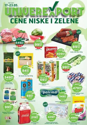 Univerexport katalog - 17.05.2024 - 23.05.2024.
