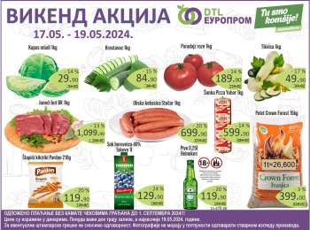 Europrom katalog - 17.05.2024 - 19.05.2024.
