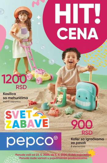 Pepco katalog - 23.05.2024 - 05.06.2024.