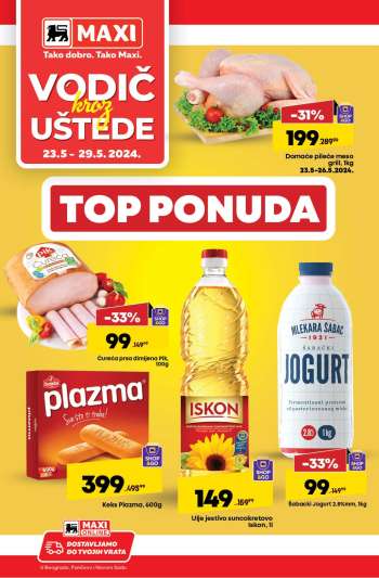 Maxi katalog - 23.05.2024 - 29.05.2024.