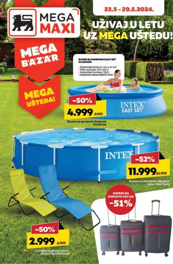 Mega Maxi katalog - 23.05.2024 - 29.05.2024.