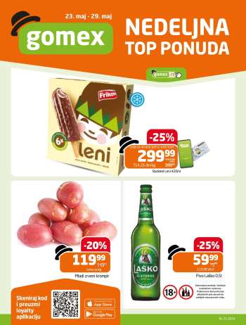 Gomex katalog - 23.05.2024 - 29.05.2024.
