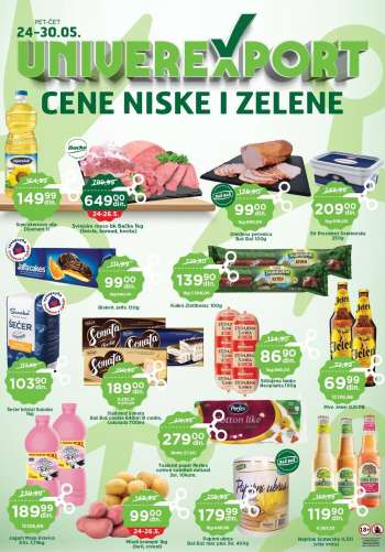 Univerexport katalog - 24.05.2024 - 30.05.2024.