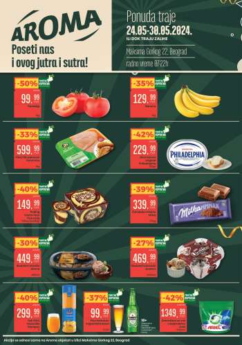 Aroma Market katalog - 24.05.2024 - 30.05.2024.