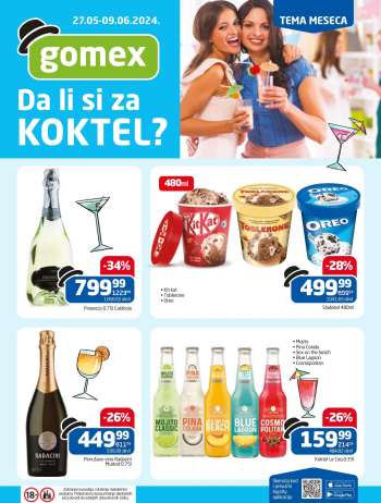 Gomex katalog - 27.05.2024 - 09.06.2024.