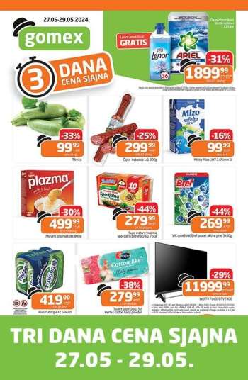 Gomex katalog - 27.05.2024 - 29.05.2024.