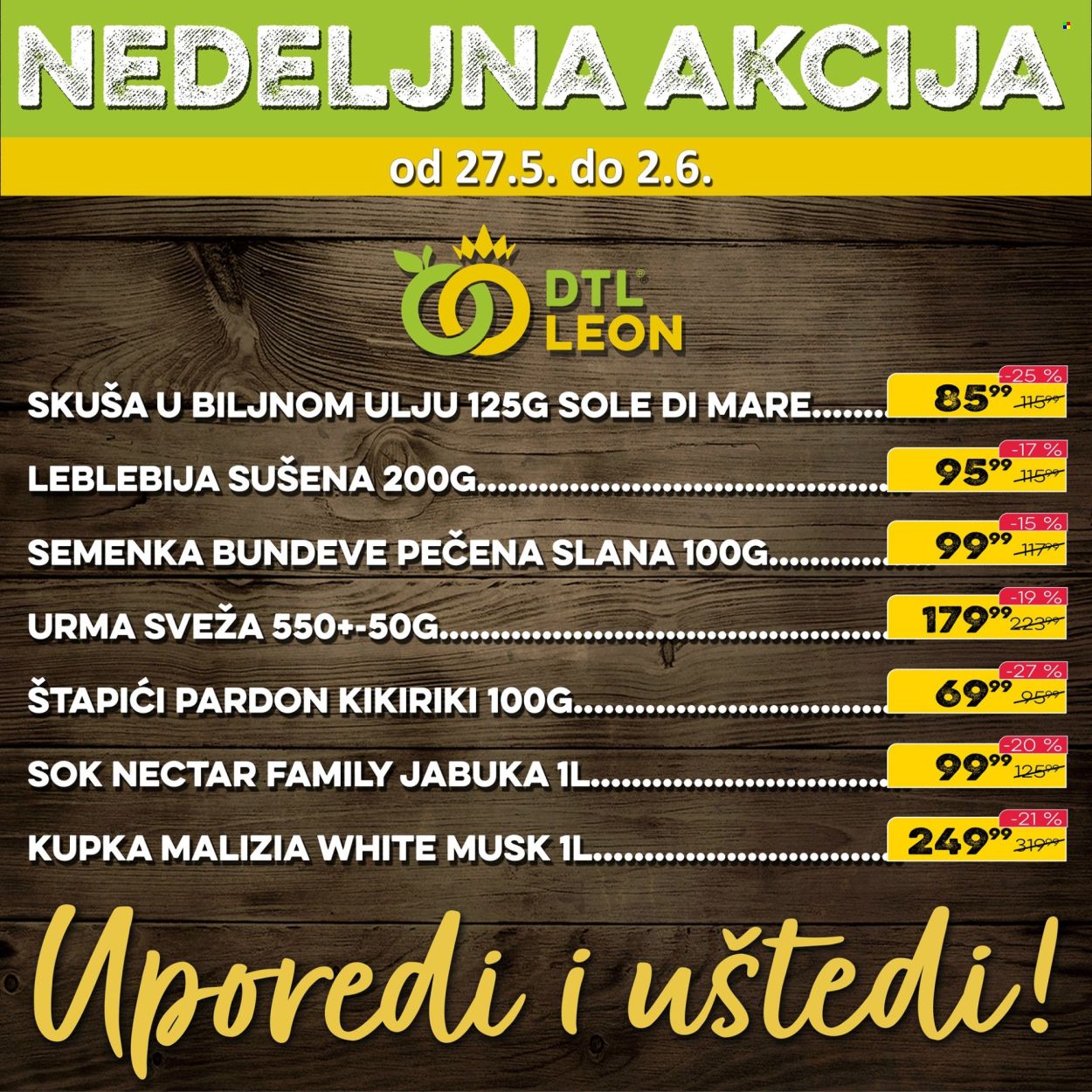 Leon Diskont katalog - 27.05.2024 - 02.06.2024. Stranica 1