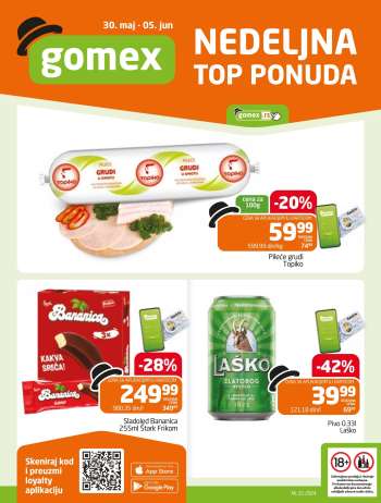 Gomex katalog - 30.05.2024 - 05.06.2024.