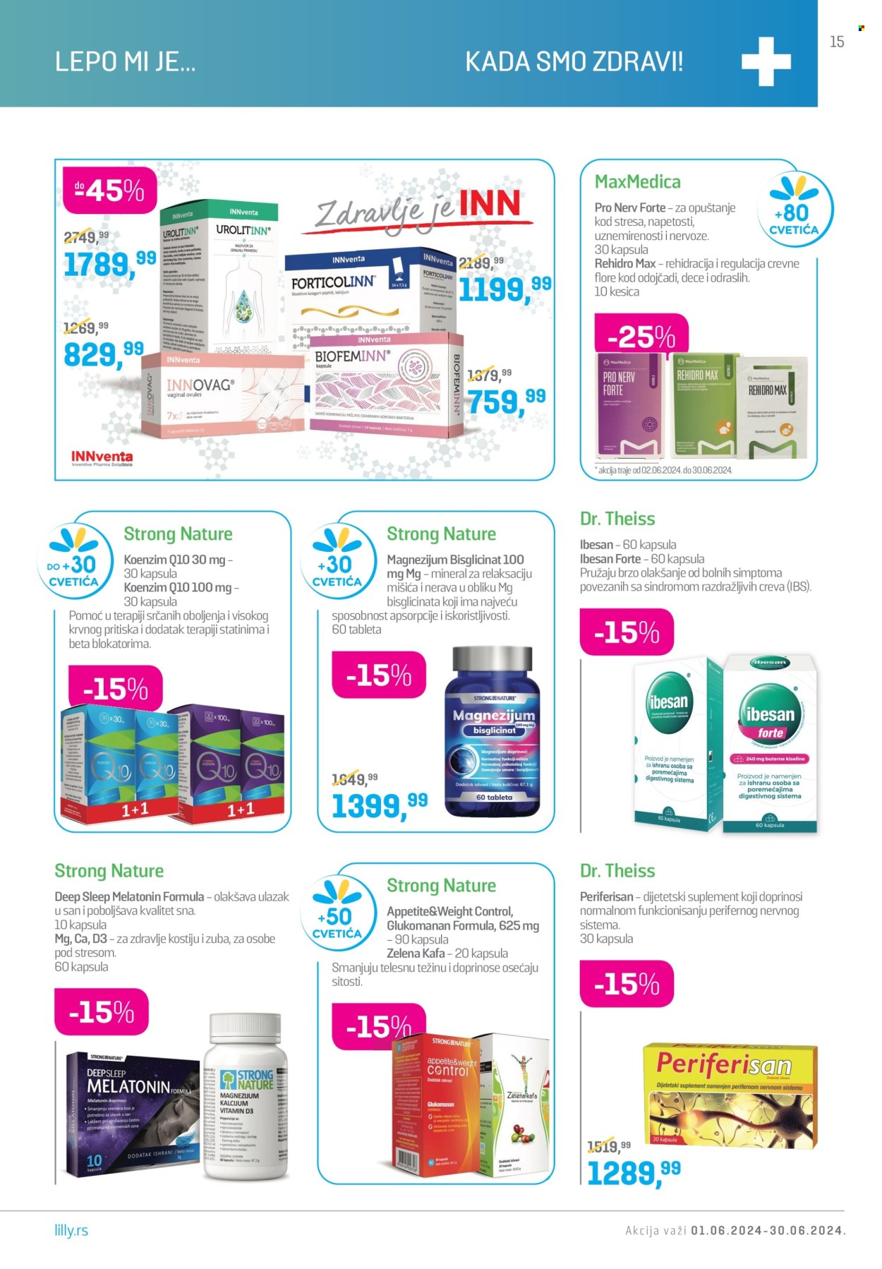 Lilly Drogerie katalog - 01.06.2024 - 30.06.2024. Stranica 15