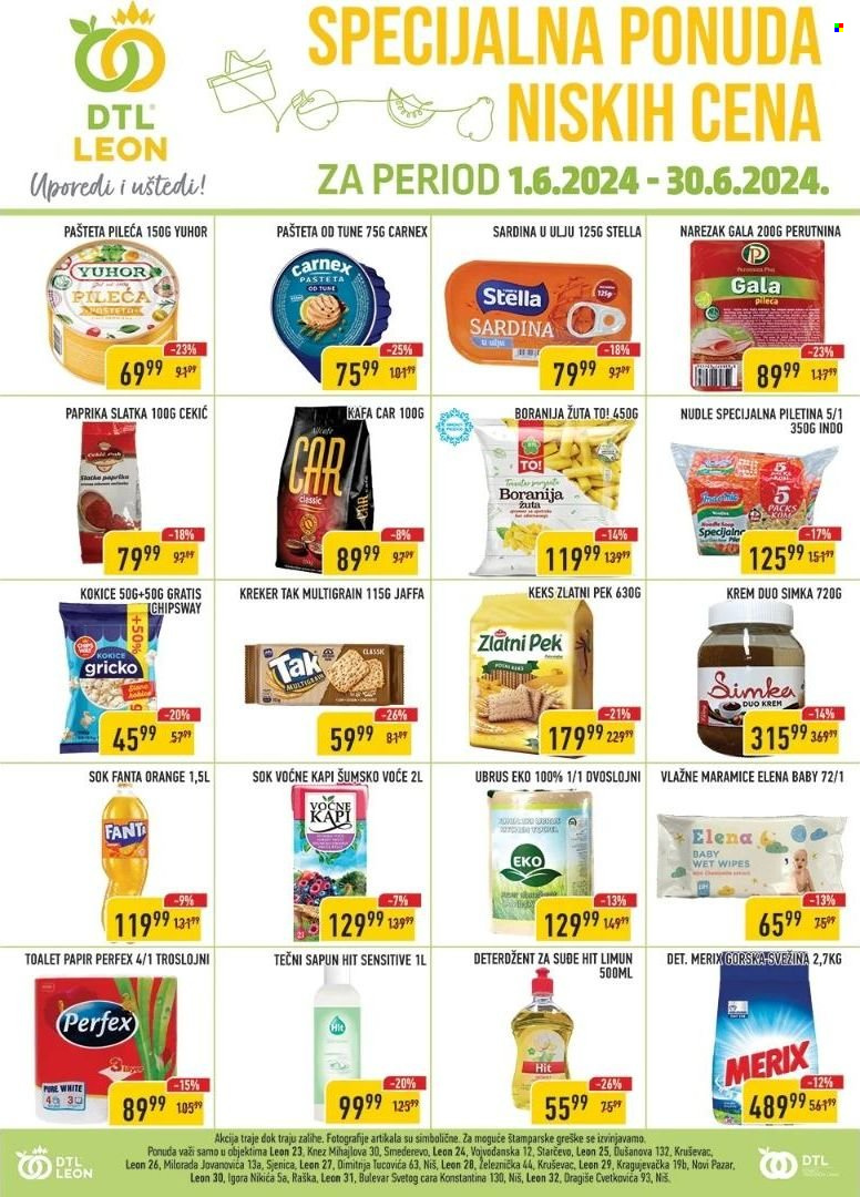 Leon Diskont katalog - 01.06.2024 - 30.06.2024. Stranica 1