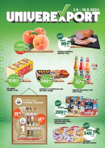 Univerexport katalog - 03.06.2024 - 16.06.2024.