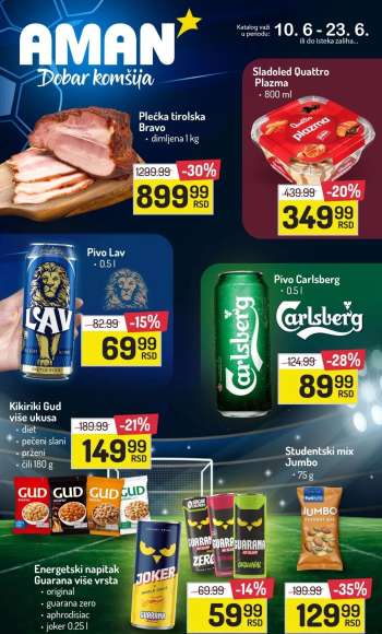 Aman katalog - 10.06.2024 - 23.06.2024.