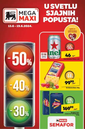 Mega Maxi katalog - 13.06.2024 - 19.06.2024.