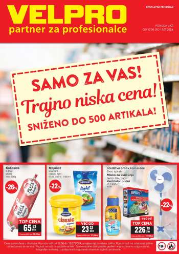 Velpro katalog - 17.06.2024 - 13.07.2024.