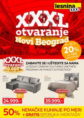 Lesnina XXXL katalog - 13.06.2024 - 16.06.2024.