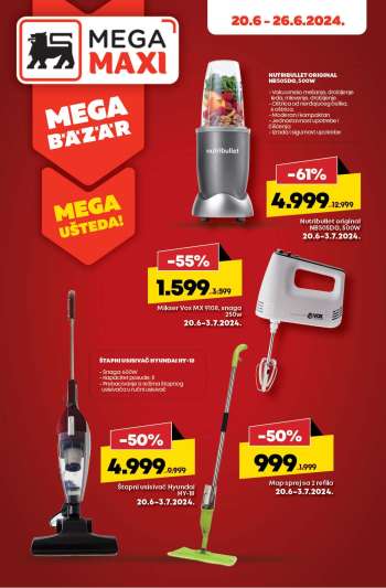 Mega Maxi katalog - 20.06.2024 - 26.06.2024.