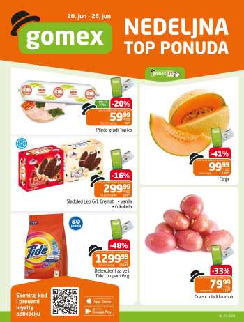 Gomex katalog - 20.06.2024 - 26.06.2024.