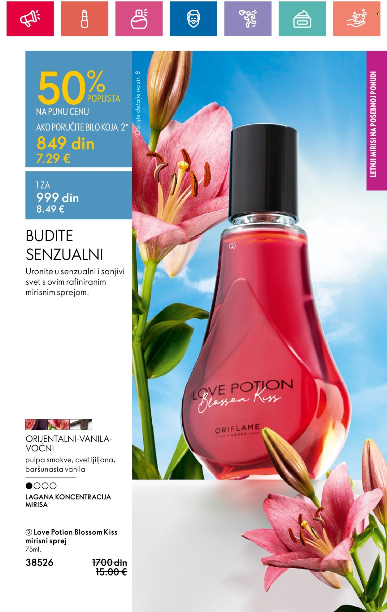 Oriflame katalog - 20.06.2024 - 10.07.2024. Stranica 27