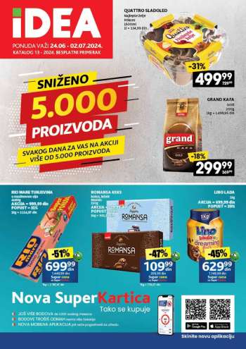 Idea katalog - 24.06.2024 - 02.07.2024.