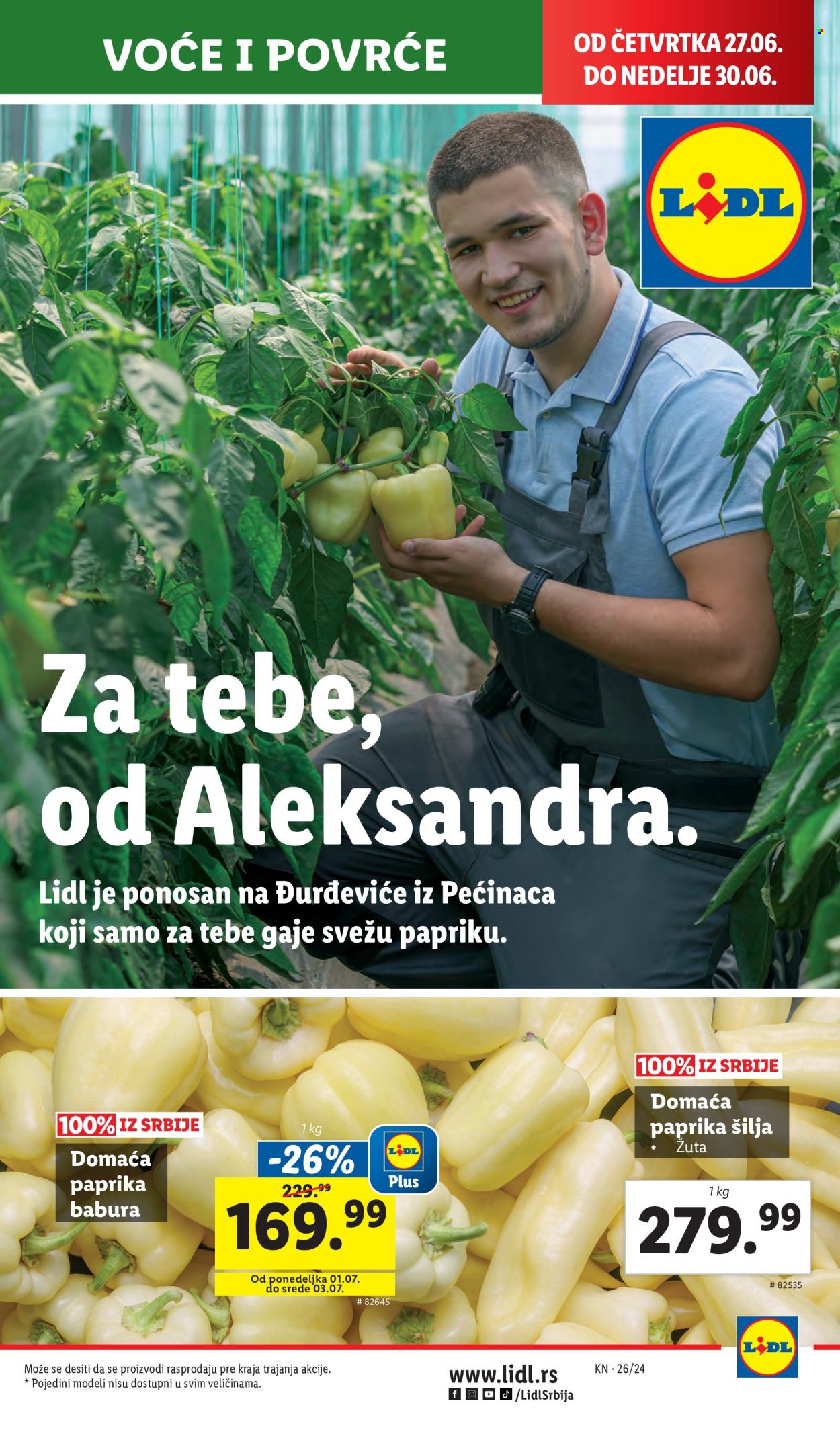 Lidl katalog - 27.06.2024 - 03.07.2024. Stranica 7