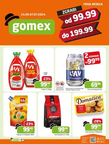 Gomex katalog - 24.06.2024 - 07.07.2024.