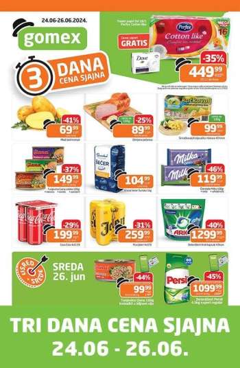 Gomex katalog - 24.06.2024 - 26.06.2024.
