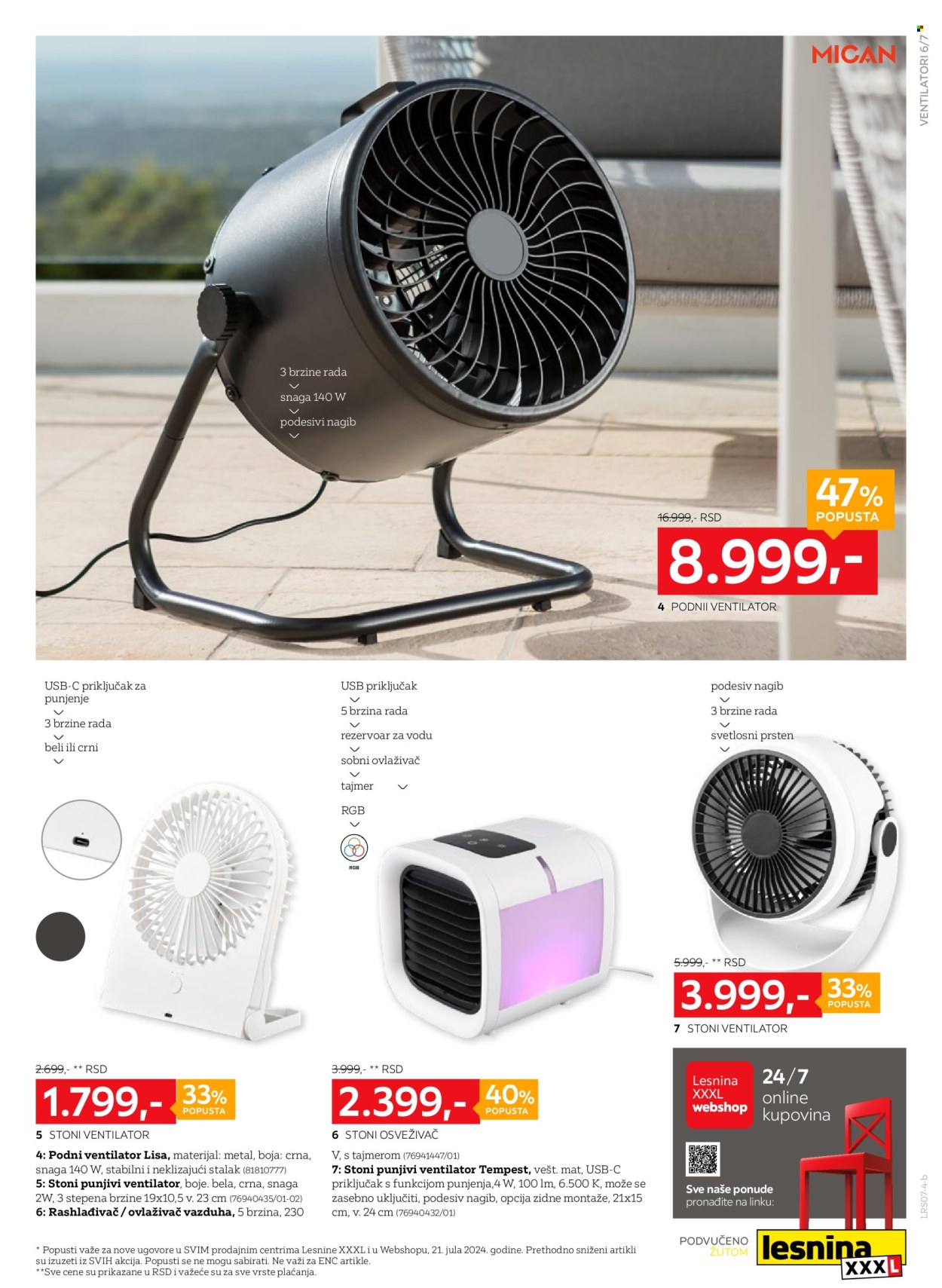 Lesnina XXXL katalog - 24.06.2024 - 21.07.2024. Stranica 7