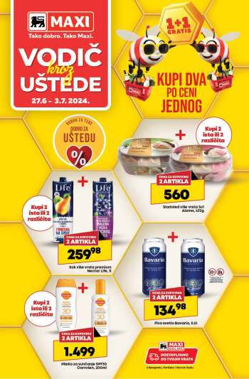 Maxi katalog - 27.06.2024 - 03.07.2024.